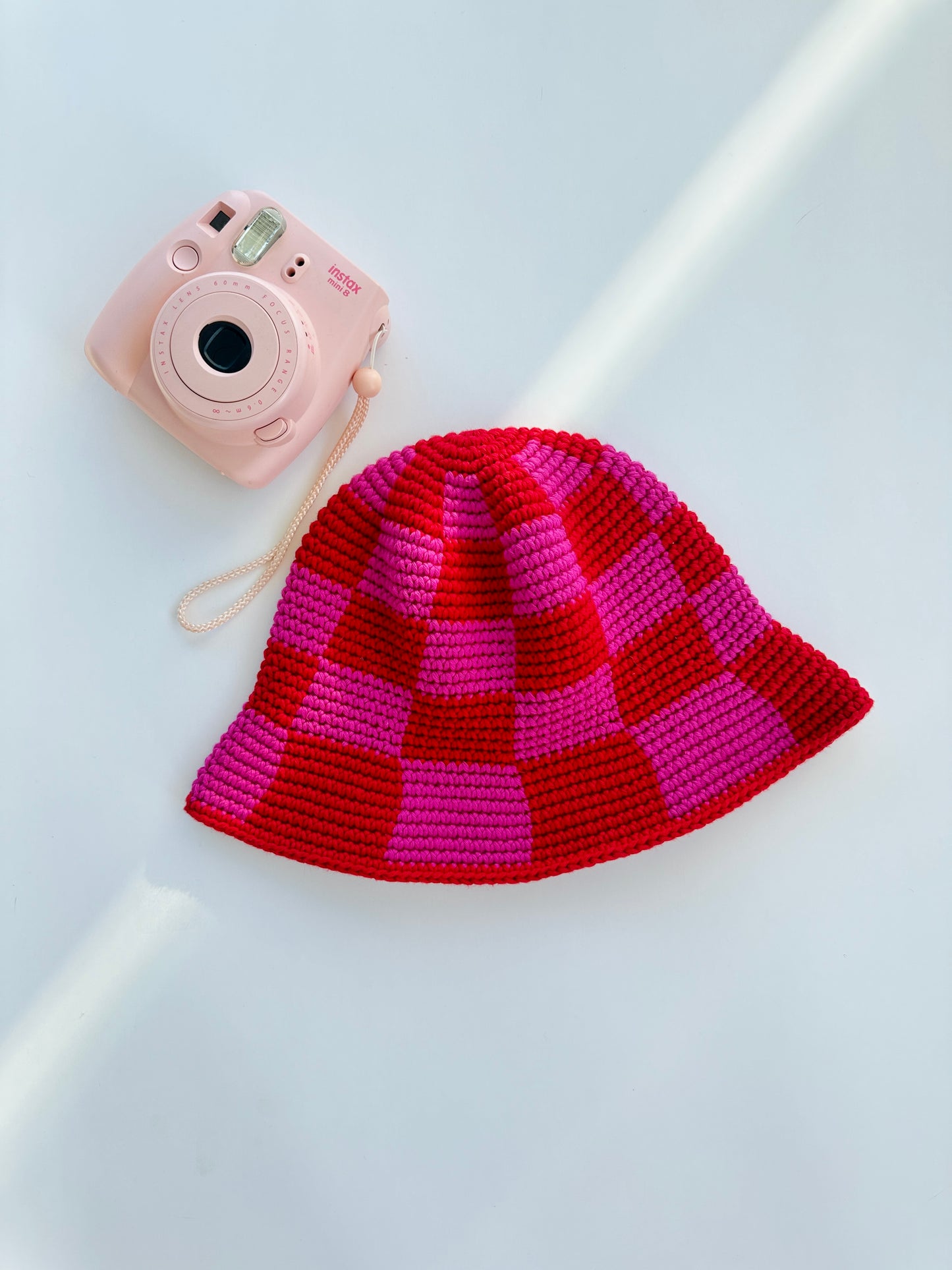 Checkered Bucket Hat